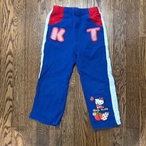 Sanrio Blue and Red Fabric